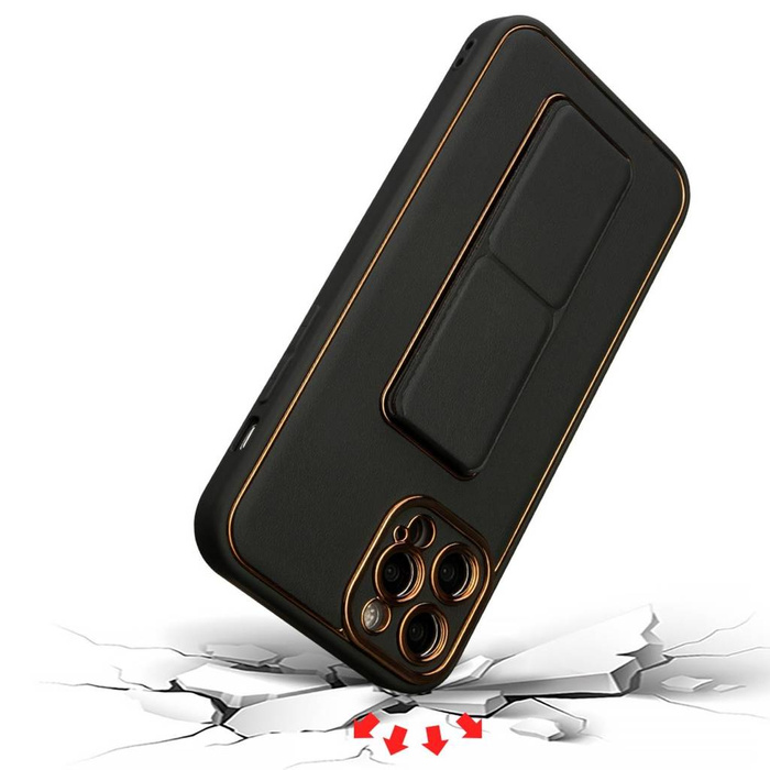 New Kickstand Case etui do iPhone 12 z podstawką czerwony