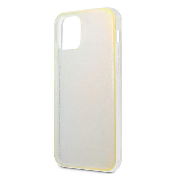 Etui GUESS Apple iPhone 12 12 Pro 4G 3D Pattern Collection Opalowy Hardcase