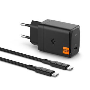 ŁADOWARKA SPIGEN ARCSTATION PRO GAN-651 1-PORT NETWORK CHARGER 65W + TYPE-C CABLE BLACK