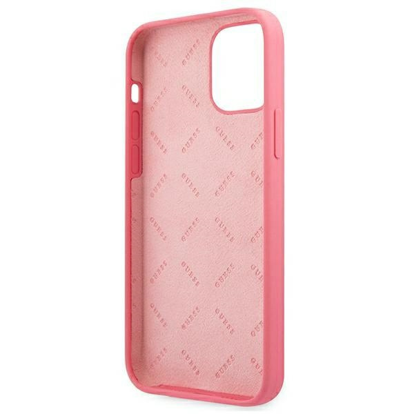 Etui GUESS Apple iPhone 12 Pro Max Peony Collection Fuksja Hardcase