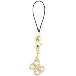 Guess zawieszka GUCPM4GID Phone Strap 4G Glitter Charm