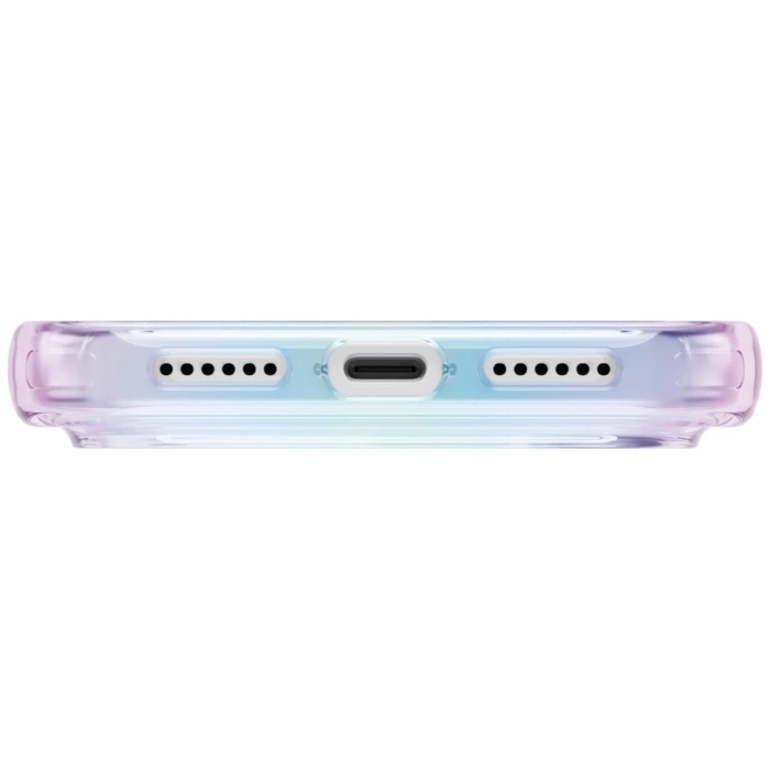 Etui UNIQ Iridescia do iPhone 17 Pro Max Magclick Charging holo quartz
