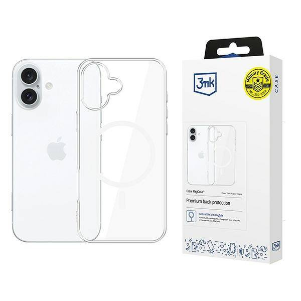 Etui 3MK Clear MagCase iPhone 16 Plus