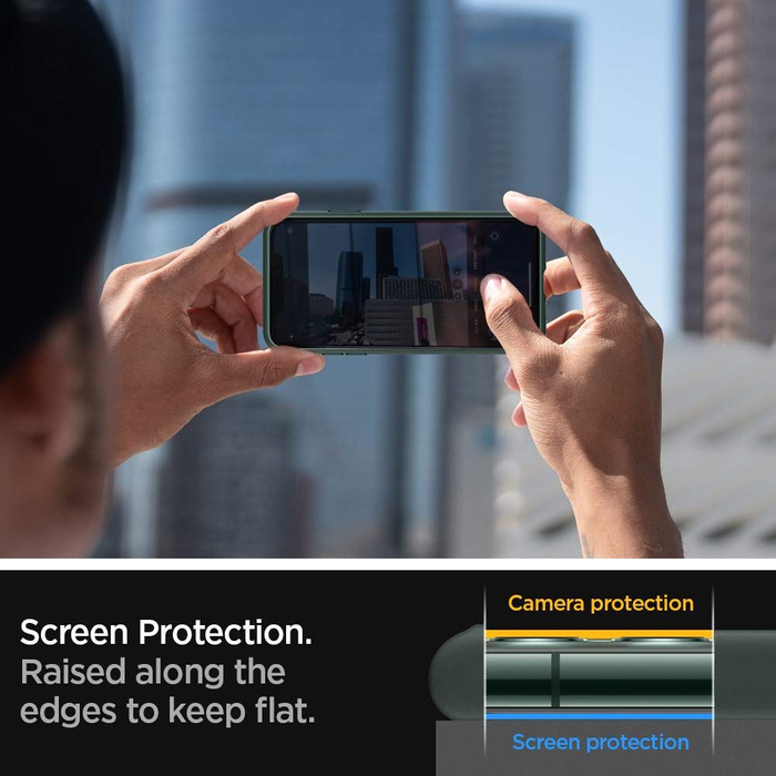 Etui SPIGEN Apple iPhone 11 Pro Ultra Hybrid Midnight Green Zielone Case