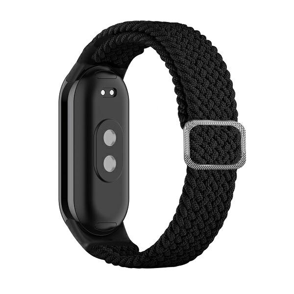 Beline pasek Mi Band 9/8 Textileczarny/black
