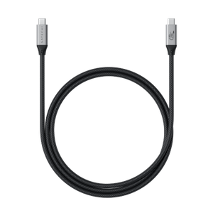 Satechi - kabel USB 4.0, USB-C - USB-C, 240W, 40Gbps, 8K-60Hz lub 4K-120Hz (space gray)