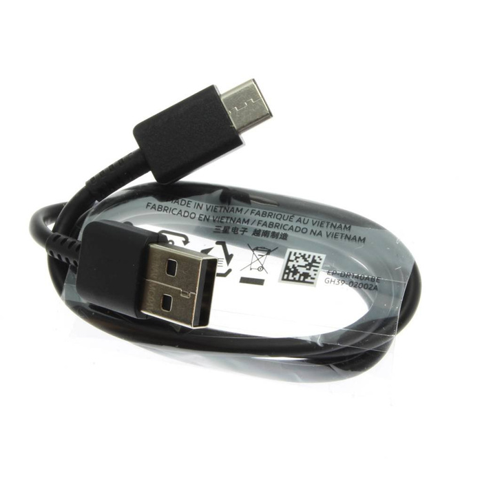 Kabel SAMSUNG USB-C Oryginalny EP-DR140ABE Czarny