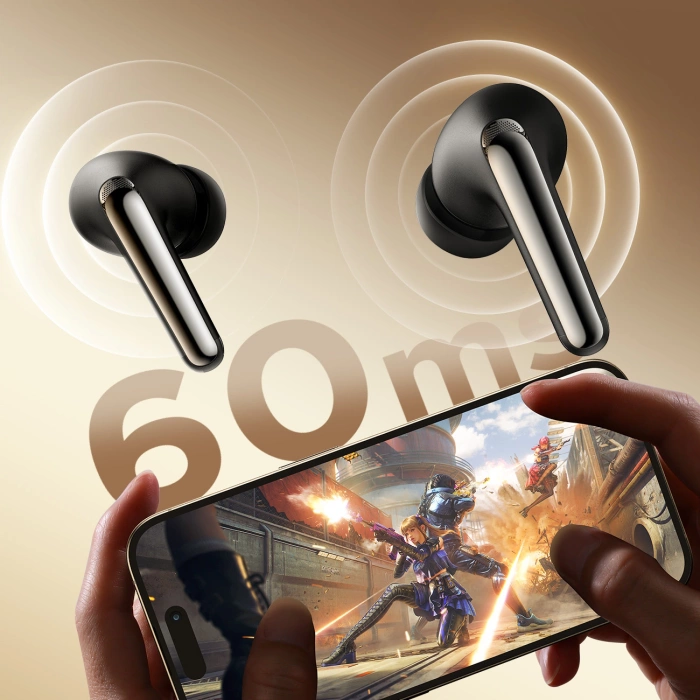 Słuchawki Joyroom Funpods JR-FN1 bezprzewodowe douszne TWS Bluetooth 5.4 ANC ENC - czarne