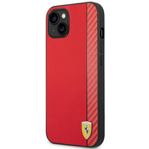 Etui Ferrari iPhone 14 Plus 6,7" czerwony/red hardcase Carbon