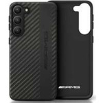 Etui Amg Amhcs23sblsca S23 S911 Czarny/black Hardcase Carbon Stripe&embossed Case