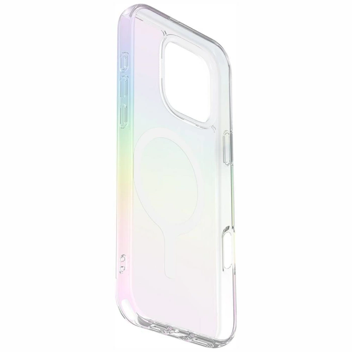 Etui UNIQ Iridescia do iPhone 16 Pro     Magclick Charging holograficzny