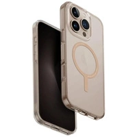 Etui UNIQ Clario do iPhone 16 Pro        Magclick Charging przezroczysty/złoty