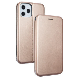 Beline Etui Book Magnetic iPhone 12Pro Max 6,7" różowo-złoty/rosegold