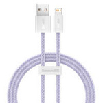 Baseus Dynamic 2 Series kabel USB-A - Lightning 2.4A 480Mb/s 1m fioletowy