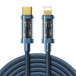 Joyroom kabel przewód USB Typ C - Lightning PD 20W 2m niebieski (S-CL020A20-blue)
