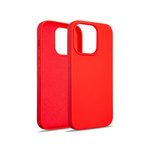 Beline Etui Silicone iPhone 14 Pro 6,1"czerwony/red