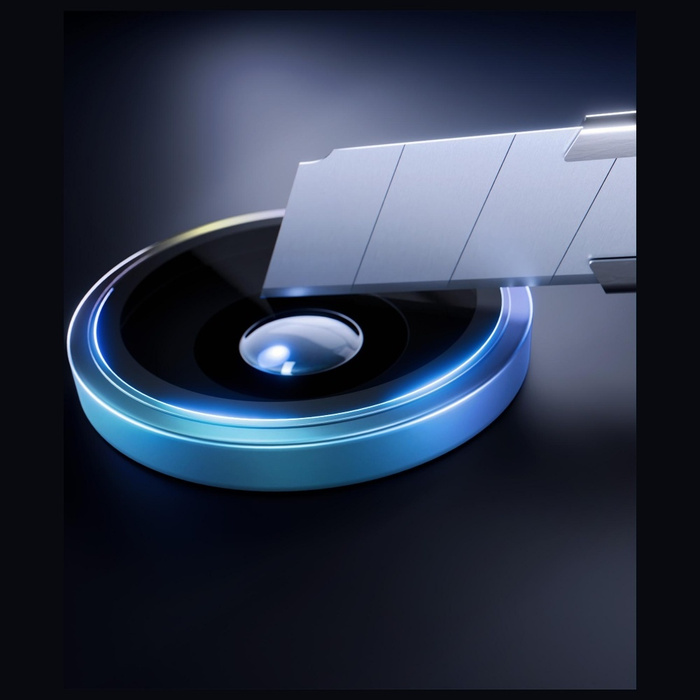 Ochrona na obiektyw aparatu 3MK iPhone 17 Lens Protection Pro Air wielokolorowy