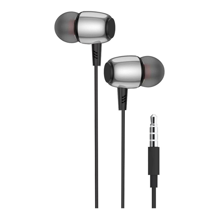 Słuchawki przewodowe douszne Jack 3,5 mm Blue Star M09 1,2 m czarne