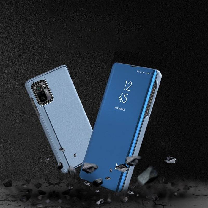 Clear View Case futerał etui z klapką Xiaomi Redmi Note 11 Pro+ 5G (China) / 11 Pro 5G (China) / Mi11i HyperCharge / Poco X4 NFC 5G różowy