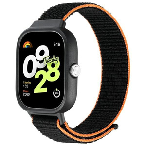 Beline pasek Redmi Watch 4               czarno-pomarańczowy/blak-orange