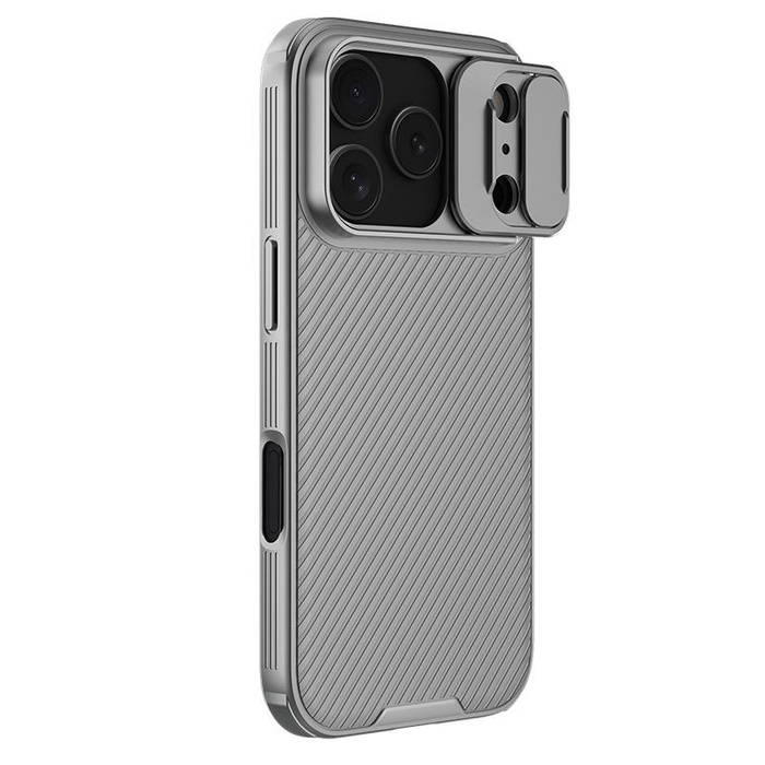 NILLKIN CAMSHIELD PRO IPHONE 17 PRO TITANIUM GRAY / SZARY