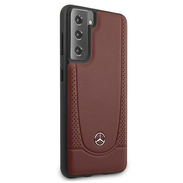 Etui MERCEDES Samsung Galaxy S21 Plus G996 Urban Line MEHCS21MARMRE Czerwony Hardcase