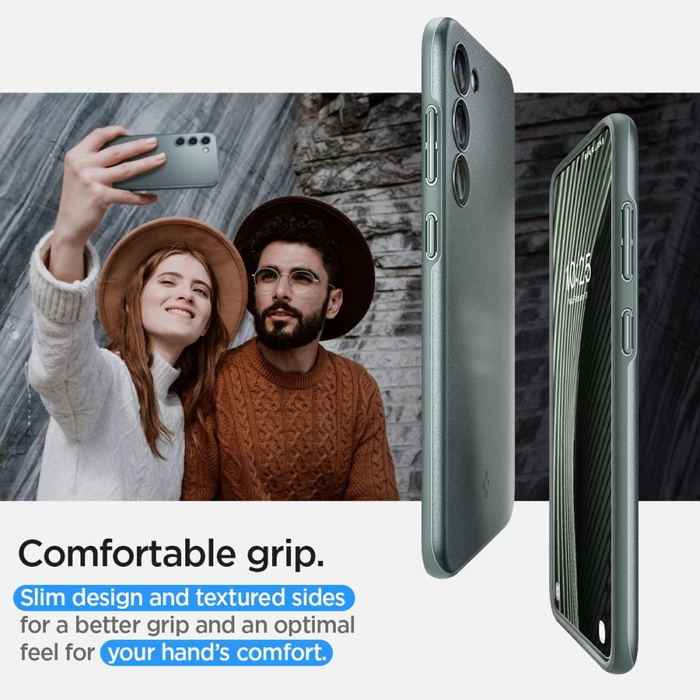 Etui Spigen Thin Fit Galaxy S23 Abyss Green Case
