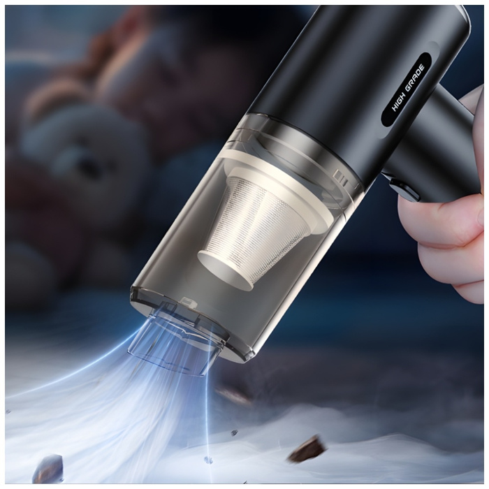 Dmuchawa wielofunkcyjna MajesticLine 6   końcówek 16000Pa 6000mAh USB-C niebieski