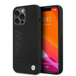 Etui BMW BMHMP13LSLBLBK iPhone 13 Pro / 13 6,1" czarny/black hardcase Silicone Signature Logo Magsafe