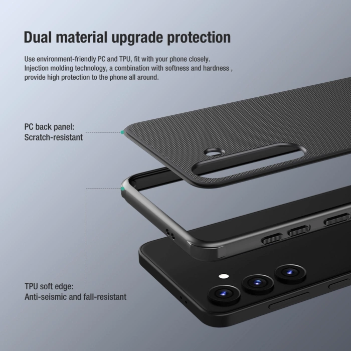 NILLKIN super frosted shield PRO SAMSUNG S24+ BLACK / CZARNY