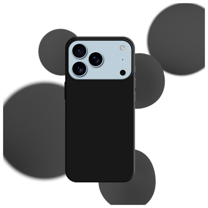 Etui 3MK iPhone 17 Pro Silicone Case czarny
