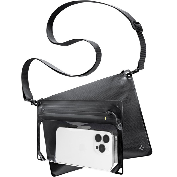 ETUI WODOSZCZELNE SPIGEN A640 UNIVERSAL WATERPROOF CASE CROSSBAG BLACK