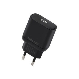 Beline Ład. siec. 1x USB-C 25W czarna/black (only head) PD 3.0  BLNCB25 GaN