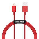 Baseus Superior kabel USB - Lightning 2,4 A 1 m czerwony (CALYS-A09)