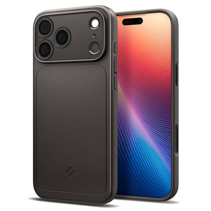 ETUI SPIGEN IPHONE 17 PRO THIN FIT MAG MAGSAFE GUNMETAL