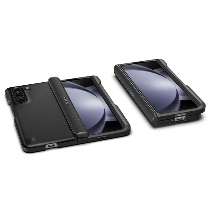 Etui Spigen Slim Armor Pro Pen Galaxy Z Fold 5 Black Case