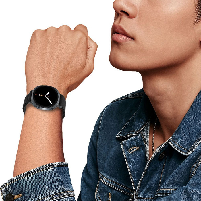 PASEK TECH-PROTECT NYLON PRO SAMSUNG GALAXY WATCH 8 / CLASSIC (40 / 44 / 46 MM) CZARNY