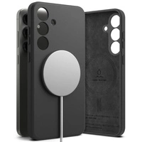 Etui RINGKE SILICONE MAGNETIC MAGSAFE GALAXY S25 BLACK