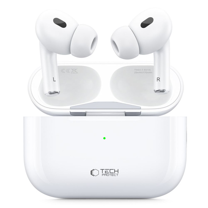Słuchawki Tech-protect Ultraboost Tws Earphone Pro White Case