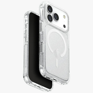 Etui UNIQ LifePro Xtreme do iPhone 17    Pro Magclick Charging przezroczysty/brokat