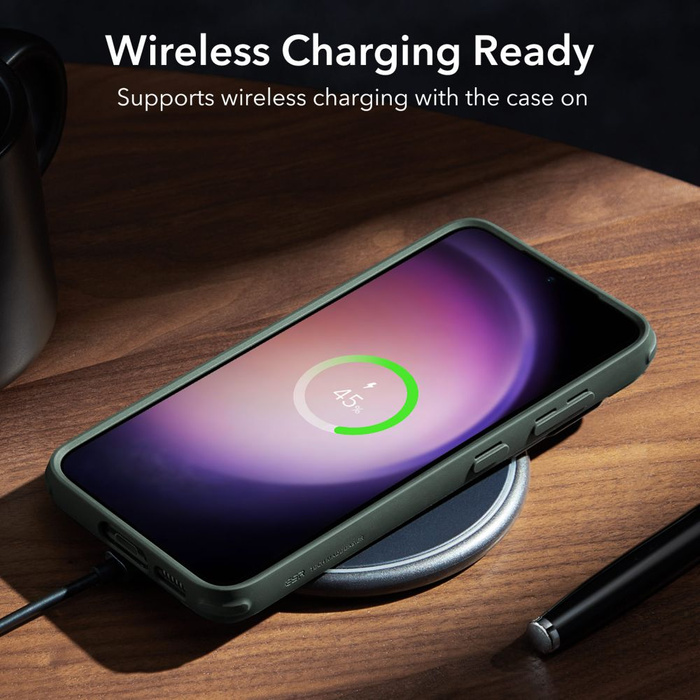 Etui Esr Classic Kickstand Samsung S23+ Plus Clear/green Case