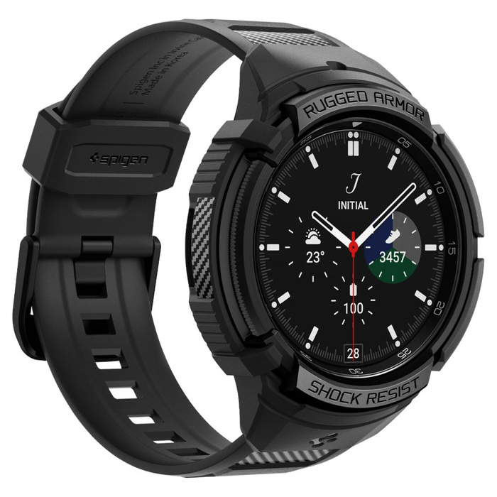 Pasek Spigen Rugged Armor ”pro” Galaxy Watch 6 Classic (47 MM) Matte Black Case