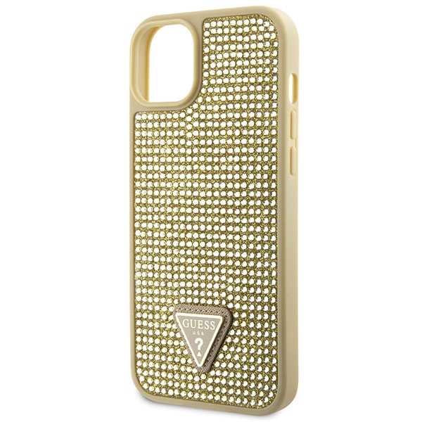 Etui Guess GUHCP14MHDGTPD iPhone 14 Plus 6.7" złoty/gold hardcase Rhinestone Triangle Case