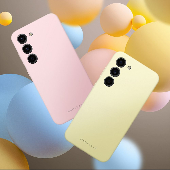 Futerał Roar Cloud-Skin - do Samsung Galaxy S23 5G Jasnoróżowy
