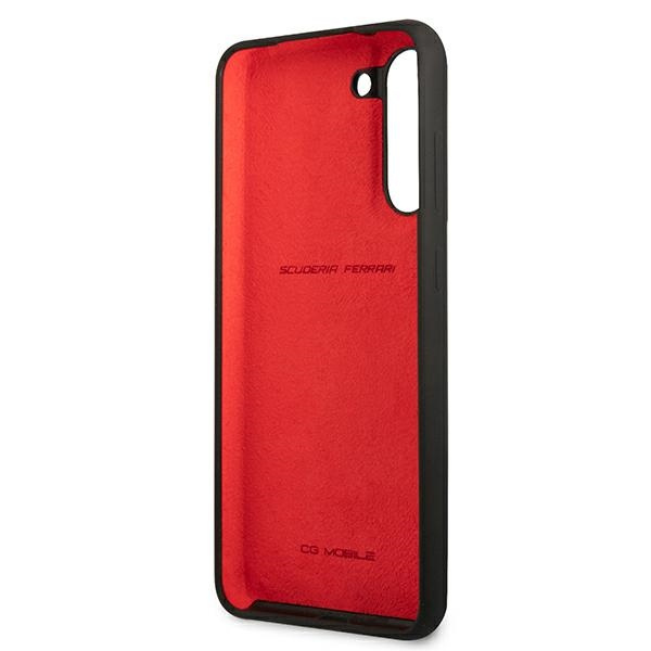Etui FERRARI Samsung Galaxy S21 FE Silicone Czarny Hardcase
