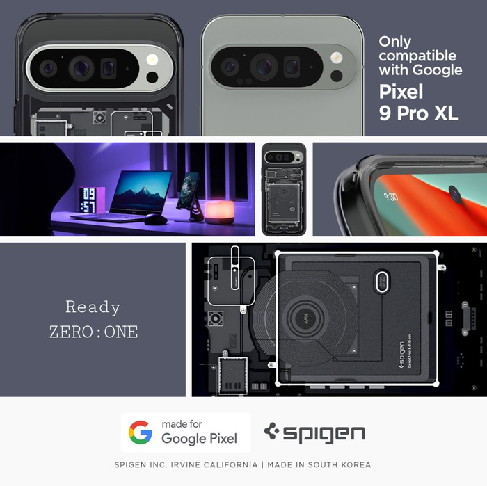 Etui SPIGEN ULTRA HYBRID GOOGLE PIXEL 9 PRO XL ZERO ONE