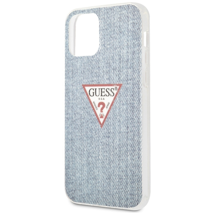 Etui GUESS Apple iPhone 12 Mini Jeans Collection Niebieski Hardcase