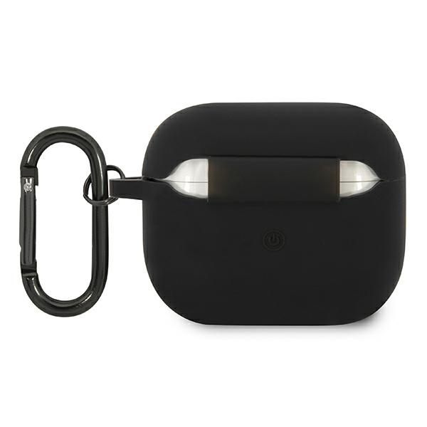 Etui AMG AMA3RBK AirPods 3 cover czarny/black Silicone Big Logo