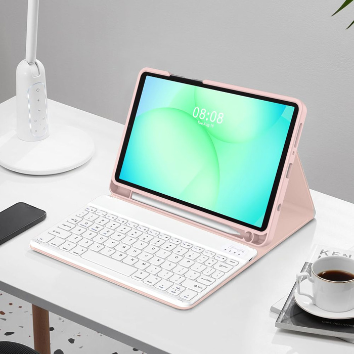 TECH-PROTECT SC PEN + KEYBOARD GALAXY TAB A9 / A11 8.7 X110 / X115 / X133 / X135 PINK