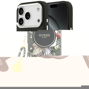 Etui Karl Lagerfeld IML Karl RSG Logo    MagSafe do iPhone 17 Pro różowy